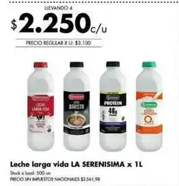 Disco Leche larga vida oferta