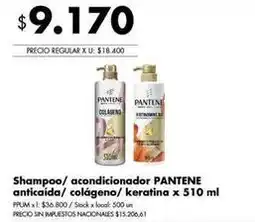 Disco Pantene - shampoo/acondicionador oferta