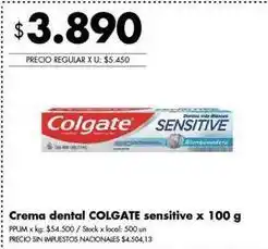 Disco Colgate - crema dental sensitive oferta