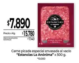 La Anonima Carne picada especial oferta