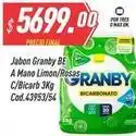 Supermercados Comodin Granby - jabón be a mano limon/rosas c/bicarb 3kg cod.43953/54 oferta