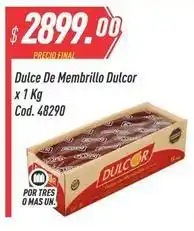 Supermercados Comodin Dulcor - dulce de membrillo cod. 48290 oferta