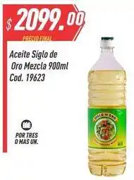 Supermercados Comodin Siglo de oro - aceite mezcla 900ml cod. 19623 oferta