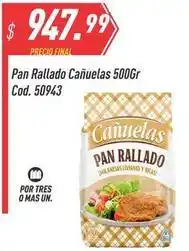 Supermercados Comodin Cañuelas - pan rallado 500gr cod. 50943 oferta