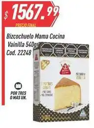 Supermercados Comodin Mama cocina - bizcochuelo vainilla 540gr cod. 22248 oferta