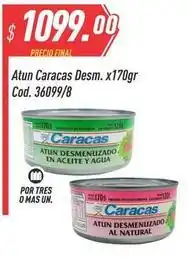 Supermercados Comodin Caracas - atun desm. x170gr cod. 36099/8 oferta