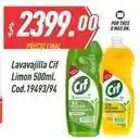 Supermercados Comodin Cif - lavavajilla limon 500ml. cod.19493/94 oferta