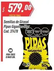 Supermercados Comodin Mas - semillas de girasol pipas gigantes cod. 37478 oferta