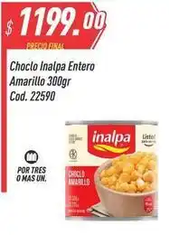 Supermercados Comodin Inalpa - choclo entero amarillo 300gr cod. 22590 oferta