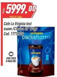 Supermercados Comodin La virginia - cafe inst suave /cl uevo sico dp 170gr cod. 17719/20 oferta