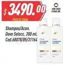 Supermercados Comodin Dove - shampoo/acon. selecc. 200 ml. cod.68078/85/31164 oferta