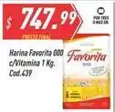 Supermercados Comodin Favorita - harina 000 c/vitamina 1 kg. cod.439 oferta