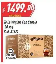 Supermercados Comodin La virginia - te con canela cod. 81621 oferta
