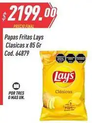 Supermercados Comodin Papas fritas clasicas x 85 gr cod. 64879 oferta