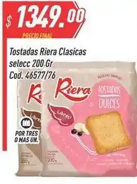 Supermercados Comodin Riera - tostadas clasicas cod. 46577/76 oferta