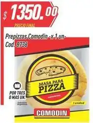 Supermercados Comodin Comodin - prepizzas - x 1 un - cod. 8736 oferta