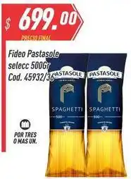 Supermercados Comodin Mas - fideo pastasole selecc 500gr cod. 45932/36 oferta