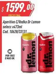 Supermercados Comodin Mas - aperitivo c/vodka selecc x473ml cod. 10628/33131 oferta