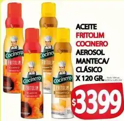 Supermercados Mariano Max Fritolim - aceite fritolim cocinero aerosol manteca/clásico oferta