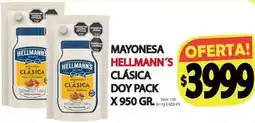Supermercados Mariano Max Hellmann's - mayonesa clásica doy pack oferta
