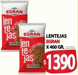 Supermercados Mariano Max Egran - lentejas oferta