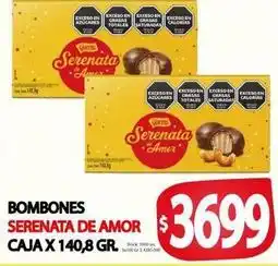 Supermercados Mariano Max Serenata - bombones serenata de amor oferta