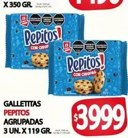 Supermercados Mariano Max Pepitos - galletitas pepitos agrupadas oferta