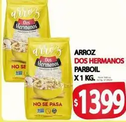Supermercados Mariano Max Dos hermanos - arroz parboil oferta