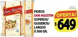 Supermercados Mariano Max Fideos soperos/ guiseros/ largos oferta