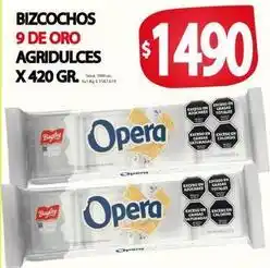 Supermercados Mariano Max Opera - bizcochos 9 de oro agridulces oferta