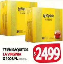 Supermercados Mariano Max La virginia - té negro oferta