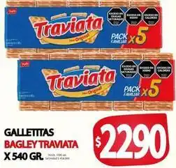 Supermercados Mariano Max Bagley - galletitas bagley traviata oferta