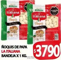 Supermercados Mariano Max La italiana - noquis de papa oferta
