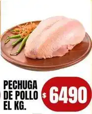 Supermercados Mariano Max Pechuga de pollo oferta