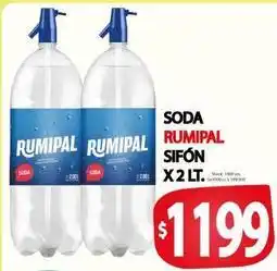 Supermercados Mariano Max Soda sifón oferta