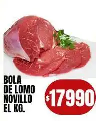 Supermercados Mariano Max Bola de lomo novillo oferta