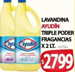 Supermercados Mariano Max Lavandina triple poder fragancias oferta