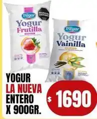Supermercados Mariano Max Tregar - yogur frutilla y vainilla oferta