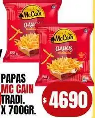 Supermercados Mariano Max Papas tradicionales oferta