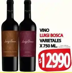 Supermercados Mariano Max Luigi bosca - varietales oferta