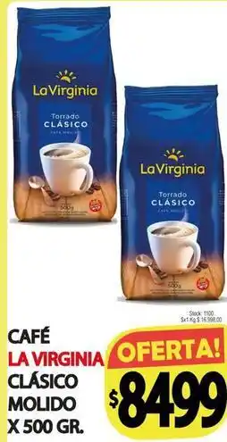 Supermercados Mariano Max La virginia - café clásico molido oferta