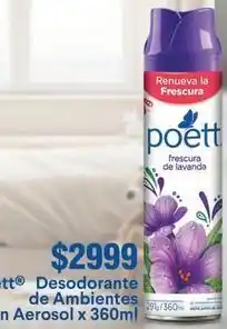 Supermercados Mariano Max Poett - desodorante de ambientes en aerosol oferta