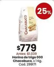 Coto Chacabuco - harina de trigo 000, cod. 299171 oferta