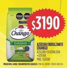 Supermercados Vea Chango - azúcar endulzante oferta