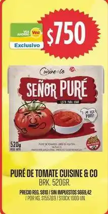 Supermercados Vea Vea - puré de tomate oferta