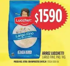 Supermercados Vea Lucchetti - arroz largo fino oferta