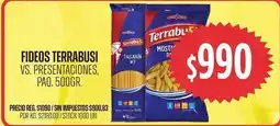 Supermercados Vea Terrabusi - fideos oferta