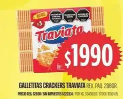 Supermercados Vea Traviata - galletitas crackers rex oferta