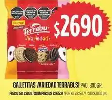 Supermercados Vea Terrabusi - galletitas variedad oferta