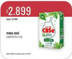 Supermercados Tadicor Cbse - yerba compuesta oferta